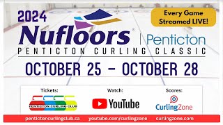 Daniel Casper vs Cameron de Jong  ROUND of 12  NuFloors Penticton Curling Classic [upl. by Emlynne]