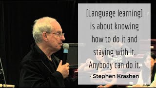 Stephen Krashens Approach language acquisition strategies [upl. by Suoinuj]