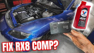 ROTARY ATF Trick To HELP Fix Mazda 13B Rx8 Compression [upl. by Tare]