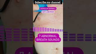 Disease of lungs and lungs sounds shorts ytshorts shortvideo [upl. by Perlie]