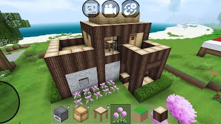 Block Craft 3D Easy Modern House amp Flying ability Gaming Superman [upl. by Nuahsyt]