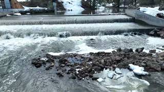 Pine Creek Flowing into Eagle Lake April 11 2023 [upl. by Chicoine273]