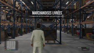 Entrepôt De Marchandise GTA V Online [upl. by Raddy]