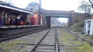 LSWR M7 Drummond Tank 30053 races through Quorn amp Woodhouse with the TPO 2912012 [upl. by Zap]