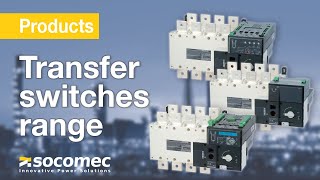 Socomec Transfer switches range [upl. by Azyl554]