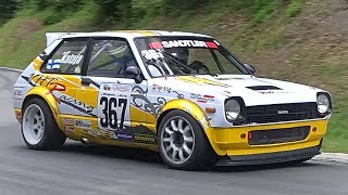 11000RPM Toyota Starlet On the Limit  4AGE Swapped Monster Onboard [upl. by Annahsat]