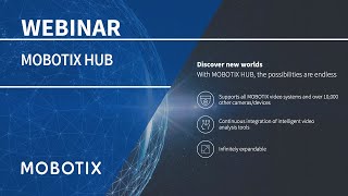 MOBOTIX Webinar – MOBOTIX HUB [upl. by Afital998]