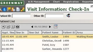 Greenway Prime Suite Patient Check In Process [upl. by Tepper404]