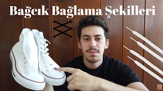 Ayakkabı Bağcığı Bağlama Şekilleri  Bağcık Bağlama Teknikleri [upl. by Atkins]