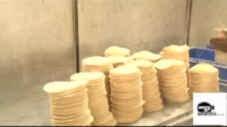 Pappad making in India papadum [upl. by Ittam]