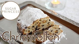 Stollen selber backen  Christstollen Weihnachststollen mit Lievito Madre  Sugarprincess [upl. by Eerac]