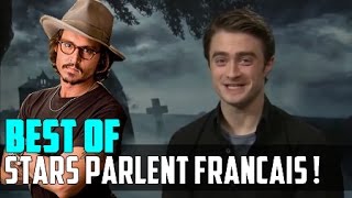 Best Of  Les Stars parlent Français [upl. by Edan757]