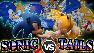 ABM Sonic Vs Tails SUPER SMASH BROS BATTLE HD [upl. by Ibby]