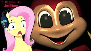 Fluttershee plays Five Nights at Jollibees 🍉  CREEPIEST ANIMATRONIC [upl. by Nebe]