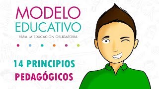 14 PRINCIPIOS PEDAGÓGICOS 2018  Modelo Educativo 2018 [upl. by Cherianne859]