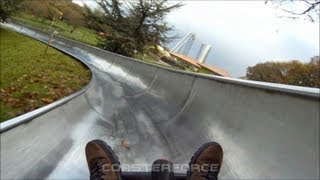 Bobsleigh onride HD POV Oakwood Theme Park Wales [upl. by Admama662]