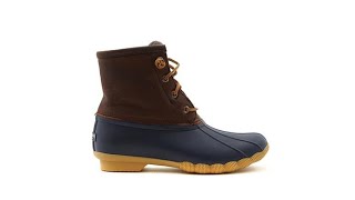 Sperry Saltwater Leather Shaft Duck Boot [upl. by Matt]