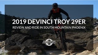 Riding the Devinci Troy in South Mountain Phoenix 2019 Devinci Troy Carbon 29er Review [upl. by Patton427]