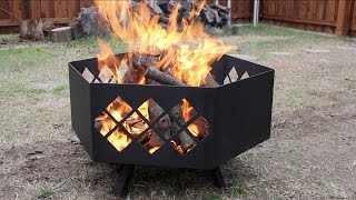 Building a Custom Steel Fire Pit [upl. by Nelo608]