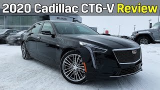 Review 2020 Cadillac CT6V 42L Blackwing TwinTurbo V8 AWD [upl. by Teraj]