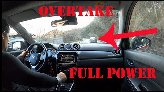 SuzuKi ViTaRa 14 BoosterJet 140 HP Allgrip  Curvy Track Road Aggressive Driving  Passenger POV [upl. by Hut]