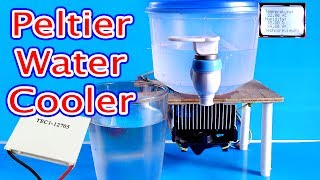 Water Cooler Using peltier module  How to make [upl. by Yovonnda]