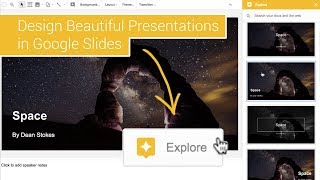 How to Design Beautiful Presentations in Google Slides  GSuite [upl. by Sayles639]