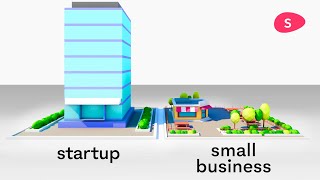 Startup vs Small Business What’s the difference  Startups 101 [upl. by Alpheus633]