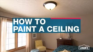 How to Paint a Ceiling [upl. by Cochard]