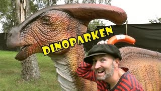 TRUMPETOSAURUS varnar för Trex  DINOPARKEN med Pappa Kapsyl  kul fakta om dinosaurier för barn [upl. by Stephani]