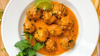 Thai Meatball Curry  Easy amp Delicious [upl. by Cecily]