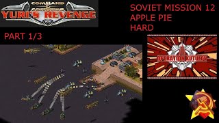 Red Alert 2 Yuris Revenge  Operation Kutuzov Soviet Mission 12 Apple Pie Hard 13 [upl. by Otreblon]