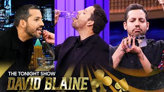 The Best of David Blaine  The Tonight Show Starring Jimmy Fallon [upl. by Aihseyn]