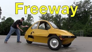 The HMVehicles Freeway is the Lawn Mower Powered ThreeWheeler of Your Dreams [upl. by Ainaled]