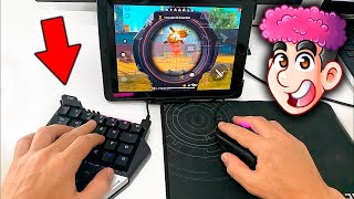 ASI SE CONECTA UN TECLADO Y UN MOUSE A TU TELEFONO PARA JUGAR FREE FIRE COMO SI FUERA PC  TheDonato [upl. by Lanette]