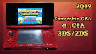 Convertir GBA a CIA 3DSN3DS2DSðŸ‘“ðŸ‘ [upl. by Tiebold843]