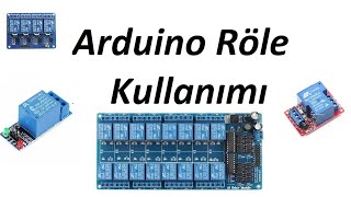 Röle Nedir Arduino Röle Kullanımı [upl. by Agee]