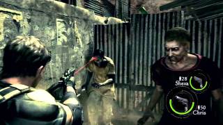 Resident Evil 5 CoOp feat Dunkus  Chapter 1 Highlights  Lets Play RE5 Gameplay amp Commentary [upl. by Court112]