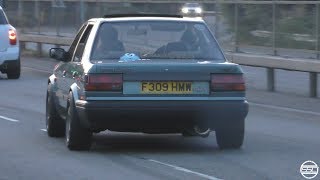 Nissan Bluebird SR20DET Turbo Sounds [upl. by Ainahtan452]