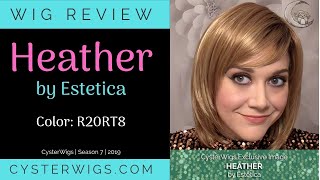 CysterWigs Wig Review Heather by Estetica Color R20RT8 S7E1119 2019 [upl. by Truscott]