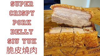 How to Perfect Crispy Pork Belly aka Siu Yuk 脆皮燒肉 [upl. by Berman]