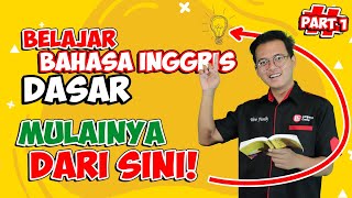 BELAJAR BAHASA INGGRIS DASAR  PART OF SPEECH PART 1 [upl. by Cece]