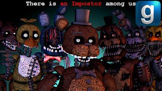 Gmod FNAF  FNAF In Among Us Part 4 [upl. by Atnoved]