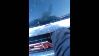 How to pop open the hood on a gmc [upl. by Nawrocki]