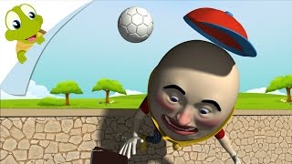 Humpty Dumpty sat on a wall 3D Nursery Rhyme with Lyrics  Animated Song for Kids [upl. by Lipsey210]