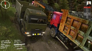 Kamaz downhill  Spintires [upl. by Stranger462]