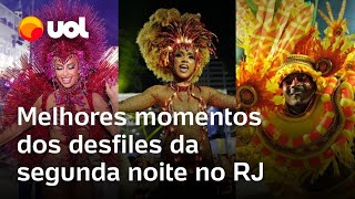 Carnaval 2024 assista aos melhores momentos dos desfiles do Grupo Especial  Dia 2 no Rio [upl. by Nayek]