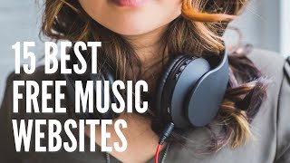 Top 15 Best Free Music Websites To Download Songs Legally In 2021 Free Music [upl. by Xet]