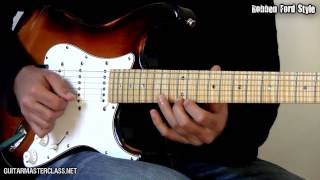 35 Blues Licks Guitar Lesson [upl. by Lledroc]