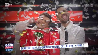 Sanremo 2022 il meglio della serata finale  Oggi è un altro giorno 07022022 [upl. by Ila]